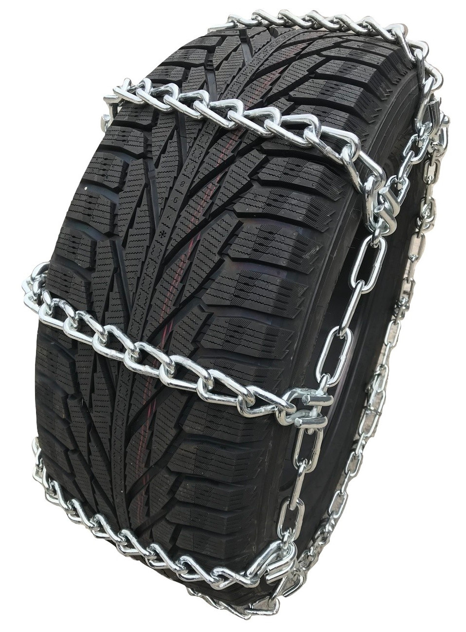 245/70R19.5, 245/70 19.5 Extra Heavy Duty Mud Tire Chains Set of 2