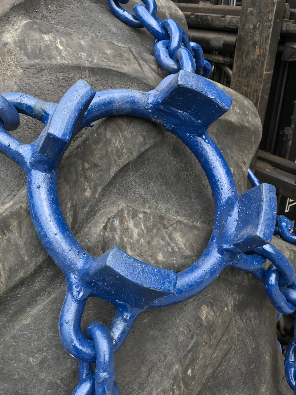 BR24.5X32 5/8 Big Ring Skidder Chains Boron Alloy 10B21 Steel