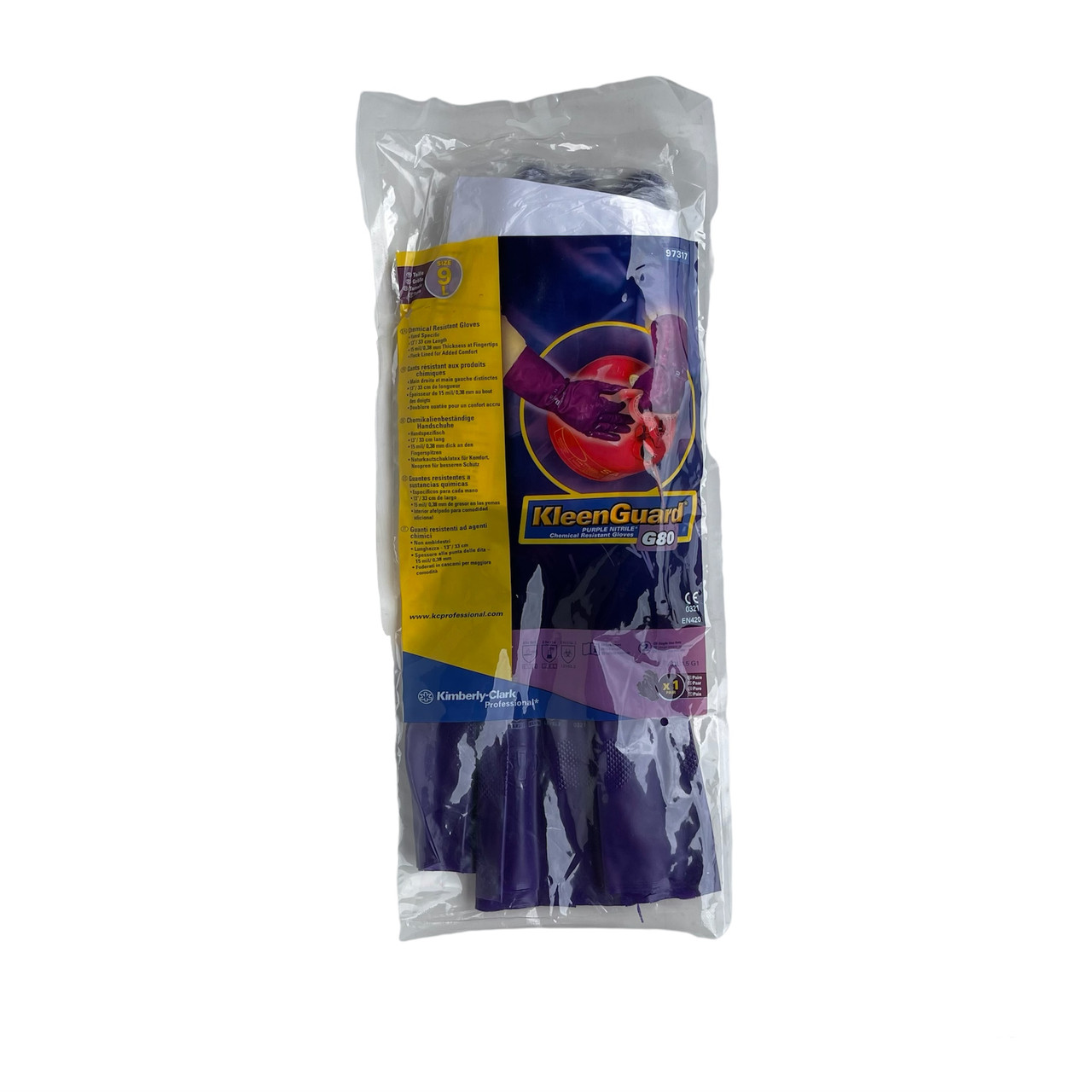 kleenguard g80 purple nitrile gloves