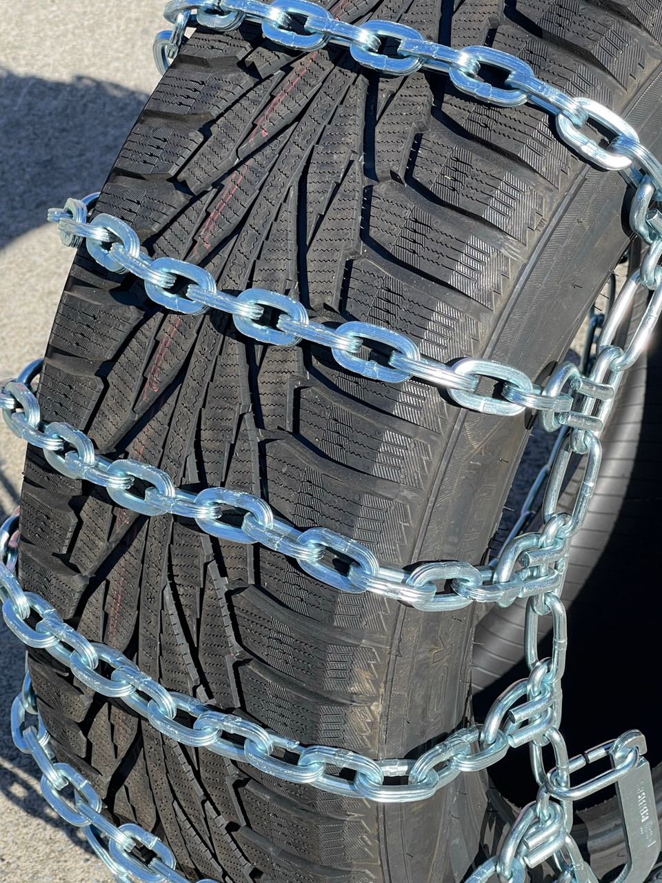 275/7017 Tire Chains Pewag Made in USA Two Link 7 mm Square