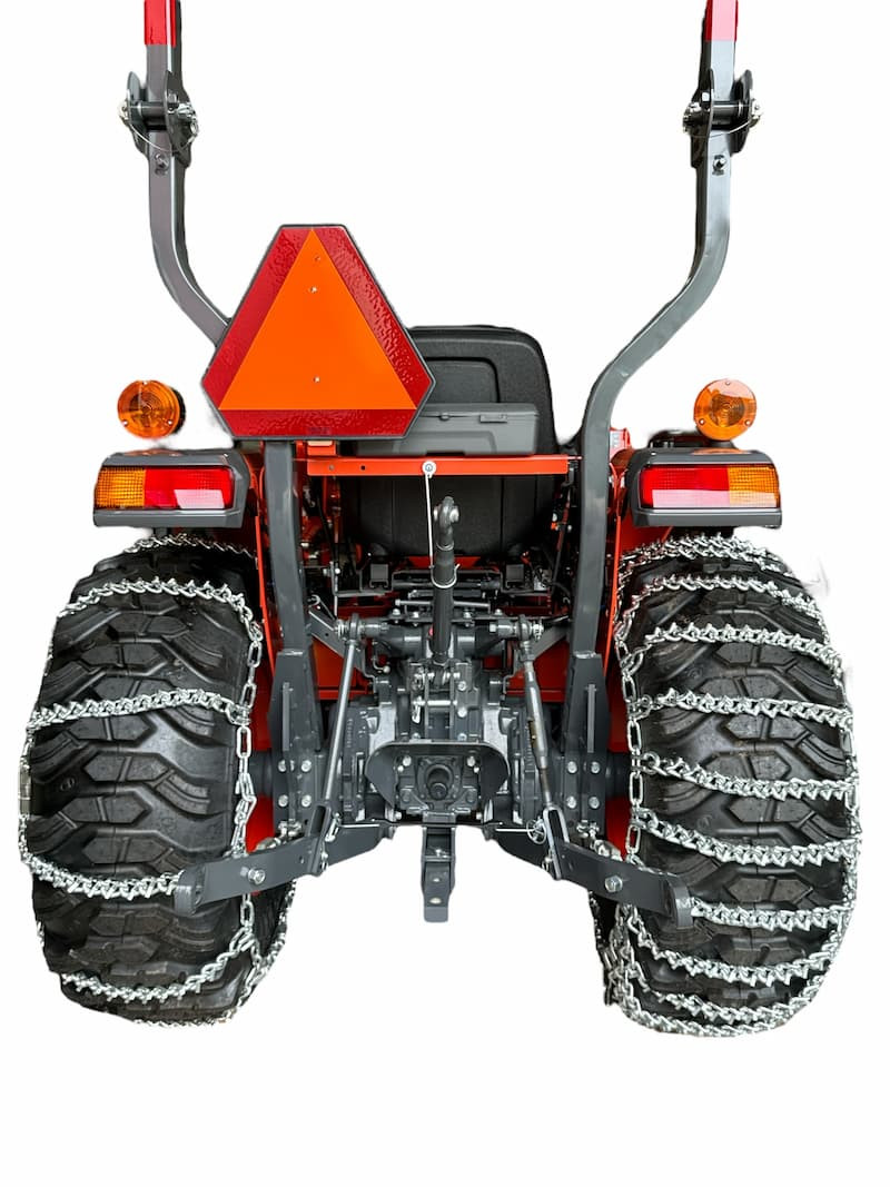 305-70-16.5 Tire Chains Four - Link Ladder V-Bar