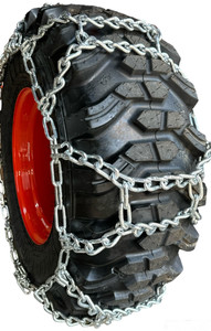 Compatible with Mahindra 6065 4WD Cab  AG R1 Front 11.2x24 Duo Grip Duo Grip Tire Chains