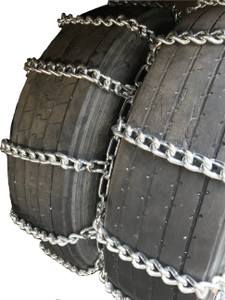 DUAL ROUND TWISTED 3/8" Heavy Duty Tire Chains