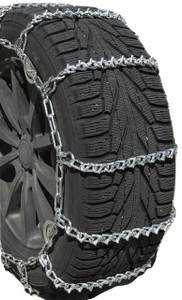 Compatible with Ford E-350 Super Duty XL 2011-2014 LT245/75R16 Load Range E  V-Bar Tire Chains