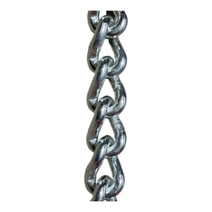 Boron Alloy 3/8 inch (.375, 9/0) Cross Chain 10 Ft.