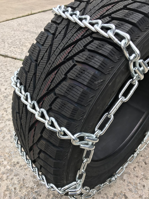 245/70R19.5, 245/70 19.5 Extra Heavy Duty Mud Tire Chains Set of 2