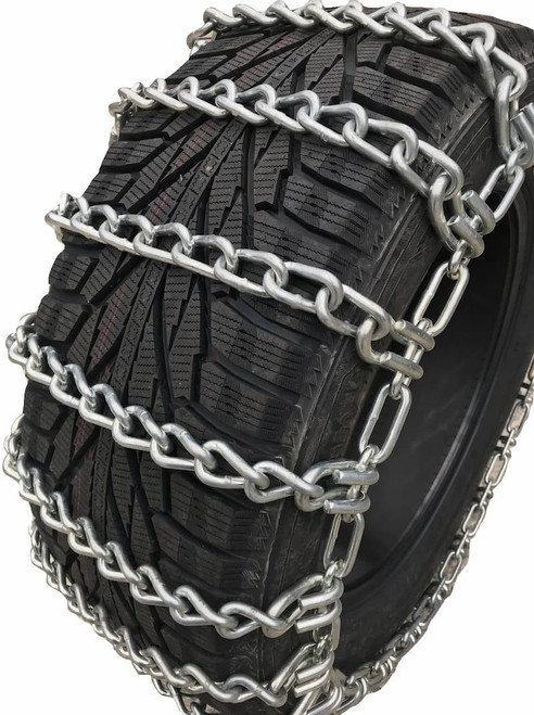 Round Twisted Two Link Boron Alloy Tire Chains Round Twisted Two Link Boron Alloy Tire Chains