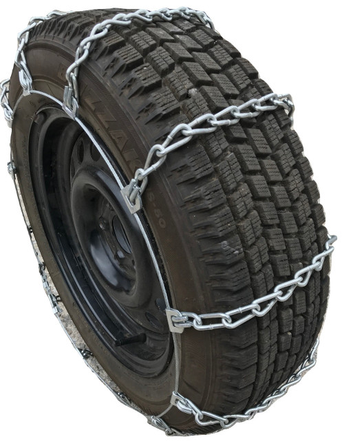 TireChain.com Polaris Sportsman 550 EPS Magnetic Metallic 26x10-14 Rear ATV Studded Tire Chains 