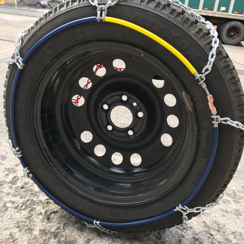 Ultra-Low Profile Diamond Tire Chains 165R15 165 15 set of 2