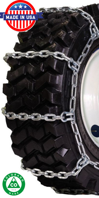 Pewag Made in USA Two-Link 5.6 mm Square Forklift Tire Chains
