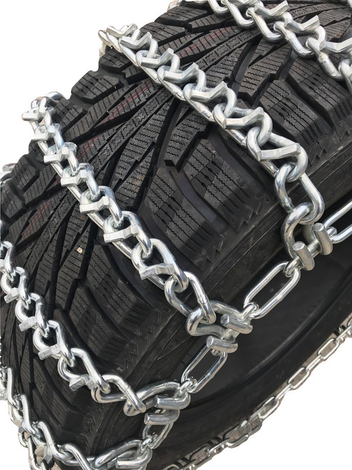 Twisted Link/V-Bar Two Link Boron Alloy Tire Chains Twisted Link/V-Bar Two Link Boron Alloy Tire Chains