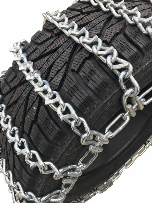 Twisted Link/V-Bar Two Link Boron Alloy Tire Chains Twisted Link/V-Bar Two Link Boron Alloy Tire Chains
