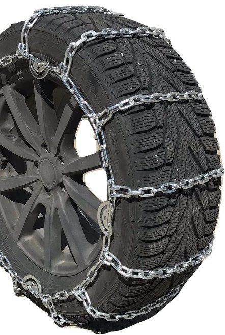 Compatible with GMC Sierra 3500 HD SLE 2009-2010 LT265/70R17 Load Range E Square Tire Chains Compatible with GMC Sierra 3500 HD SLE 2009-2010 LT265/70R17 Load Range E Square Tire Chains