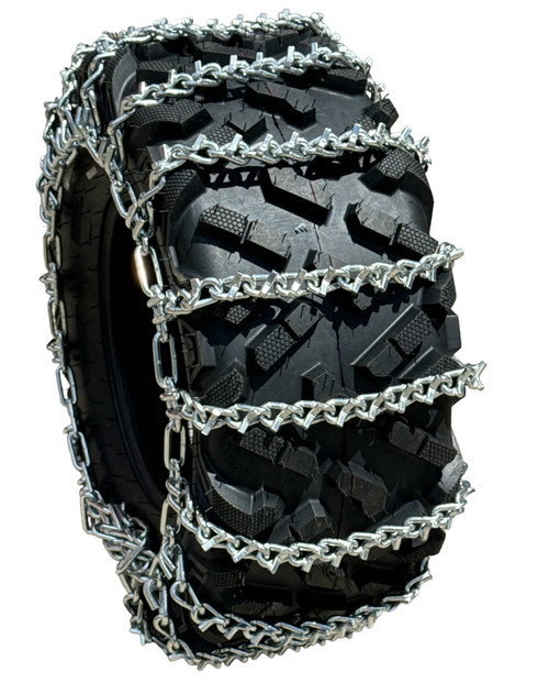 Twisted Link/V-Bar Two Link Boron Alloy Tire Chains