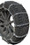 Compatible with Dodge Ram 3500 SLT 4x2 Reg. Cab  2009-2010 LT235/80R17 Load Range E Square Tire Chains