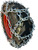 Compatible with Mahindra 3640 HST  R4 Front 12x16.5 Studded Duo Grip Tire Chains