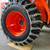 Compatible w/ Mahindra 4550 Rear 12.4-Ladder Two-Link  Tractor Tire Chains, priced per pair