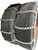 10.00-48TR Extra Heavy Duty Mud Dual V Bar Tire Chains Set of 2