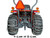 9.5 28 9.5-28 Tractor Two Link Tire Chains set of 2