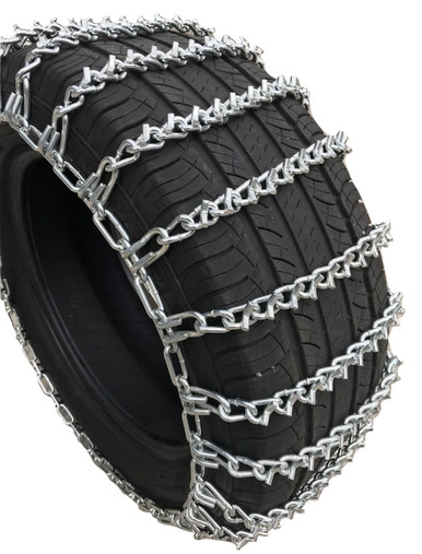 245/75R-17.5, 245/75-17.5 V-Bar 2-Link Tire Chains set of 2.