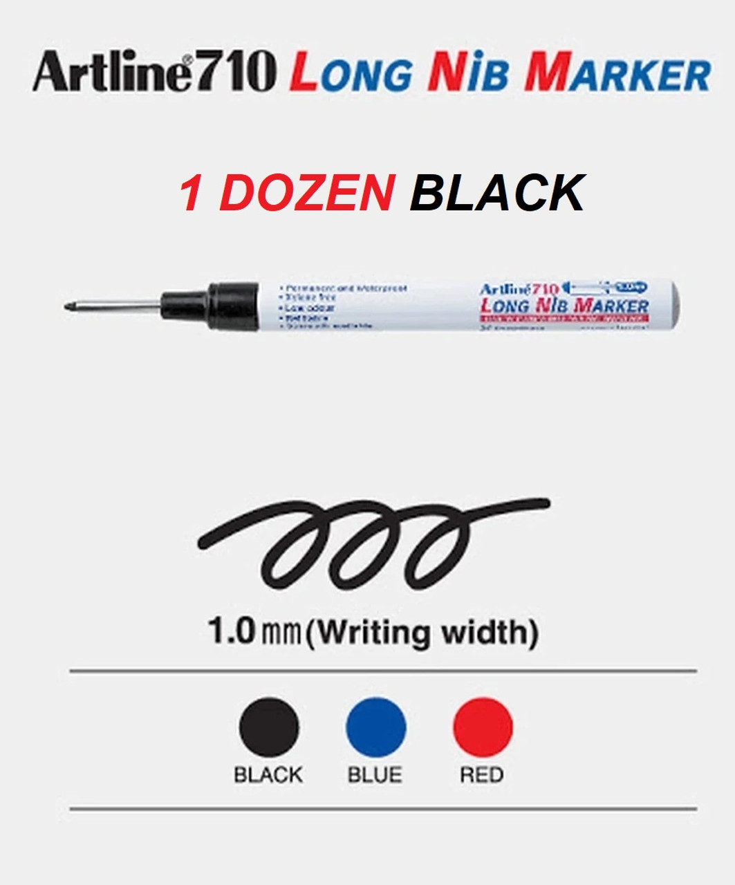 Artline Long Nib Marker 