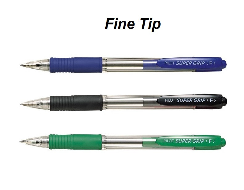 PENNA PILOT SUPERGRIP FINE SCATTO ROSSO