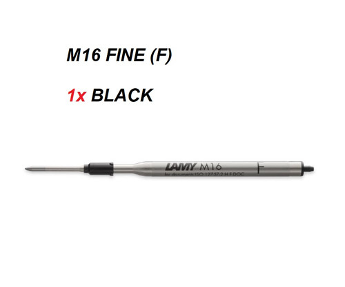  LAMY M16 FINE Ballpoint Refill BLACK - Single