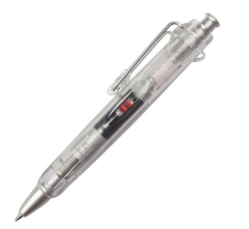 Tombow AirPress Ballpoint Pen Black Ink Clear Body 0.7mm