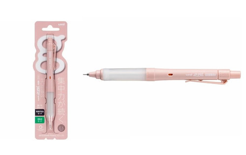 Uni Alpha GeL SWITCH Mechanical Pencil with AGEL Grip 0.5mm Pink