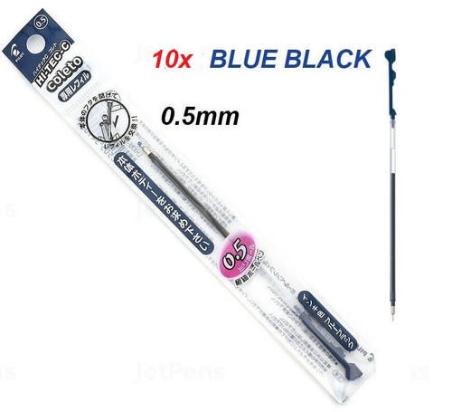  Pilot Multi Pen REFILLS Hi-TEC-C Coleto 0.5mm - 10x BLUE BLACK