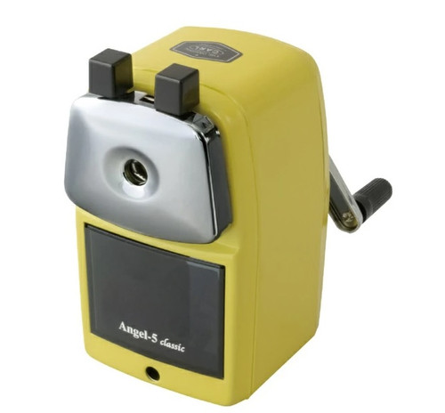 Carl A5 Classic pencil sharpener Yellow