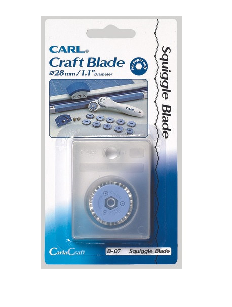 Carl B07 Squiggle Blade Replacement for Trimmer