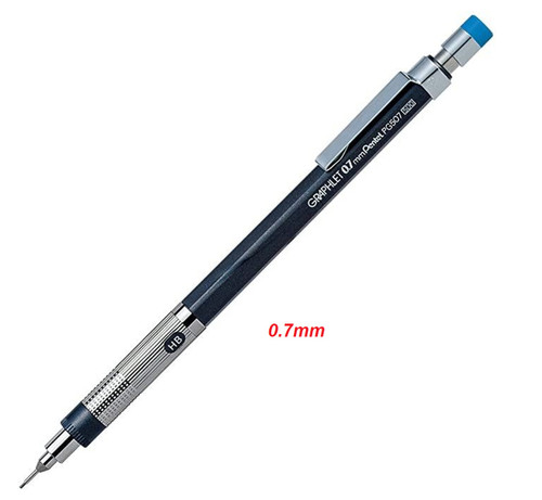 Pentel Graphlet Drafting Pencil 0.7mm BLACK PG507