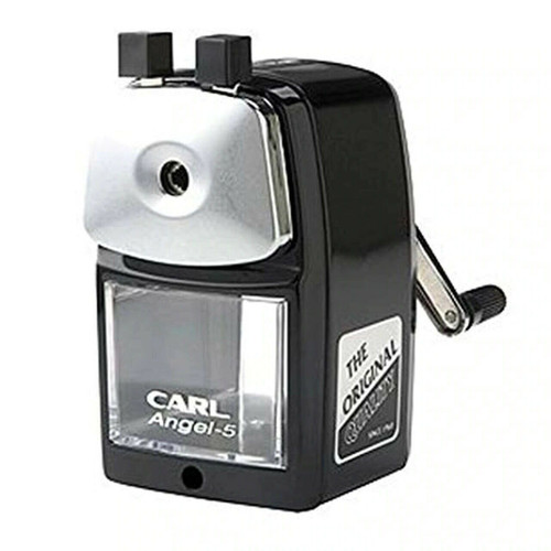 CARL Angel A5 pencil sharpener BLACK