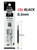 PILOT BRFN-10EF-B Refill Extra FINE Tip 0.5mm - 10x BLACK