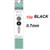 ZEBRA BLEN SY Ballpoint REFILLS 0.7mm SY07 - 10x BLACK