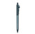 Uniball ZENTO Flow 0.5mm Metallic Alloy barrel gel pen JADE BLACK INK