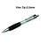 SKILCRAFT Precision 305 Metal Retractable Ball Pen Fine Tip 0.7mm- 1 DOZEN BLACK