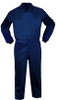 Steel Grip NBU9-9300-B01 Coveralls, 9 oz Navy Indura Fabric, Arc Rating 12.4 cal/cm², Zipper Leg Opening, Category 2 Hazard Risk