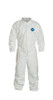 Dupont TY125SWH Tyvek 400 Coveralls, Zipper Front, w/Elastic Wrists & Ankles, 25 each/case