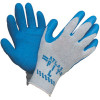 Showa Best Atlas Fit® 300 Glove, blue rubber coated, grey cotton knit | Mfg #300