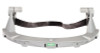MSA Elevated Temperature Face Shield Frame for V-Gard Full Brim Hard Hats | Mfg# 10116628