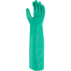Ansell® Solvex® 37-185 Green Nitrile Chemical Gloves, 18" Elbow Length, 22 mil thickness, Unlined, 1 Pair/Pkg