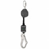 MSA V-SHOCK PFL Personal Fall Limiter, 6 Ft. (1.8m) Web, AL36CL Aluminum Rebar Hook, Steel Carabiner Harness Connection, Mfg#VSOHW-011-NA-A