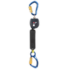 3M DBI Sala 3100528 Nano-Lok Single Leg, 6 ft Personal Self Retracting Life Line, ANSI Class 1, Aluminum Carabiner Connector, Aluminum Captive Eye Carabiner