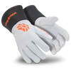 HexArmor Chrome SLT 4062 Leather Gloves with Extended Cuff, ANSI Cut Level A5