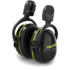 HexArmor K2M Mechanical Earmuffs for use with Ceros™ XP Mechanical Face Shield Kit, 25 dB NNR