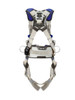 3M DBI-SALA ExoFit X100 Comfort Construction Climbing/Positioning Safety Harness with Front, Back and Hip D-Rings, Pass-through Chest Buckle, Tongue and Buckle Leg Straps