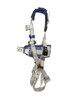 3M DBI-SALA ExoFit X100 Comfort Construction Climbing/Positioning Safety Harness with Front, Back and Hip D-Rings, Pass-through Chest Buckle, Tongue and Buckle Leg Straps