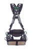 MSA V-FIT Tower Climbing Harness, Back, Front & Hip D-Rings, Tongue and Buckle Leg Straps, Shoulder Padding